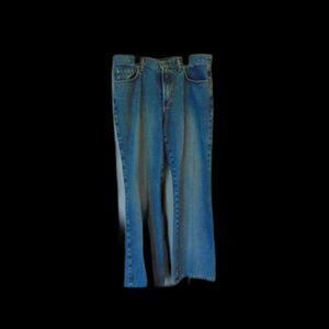 Flare Jeans by Express Med. wash High rise Size 11/12 juniors